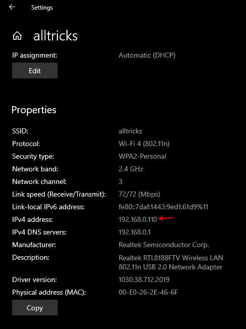 Remote Control Winamp on Your PC with Android - Finding IP using connected devices