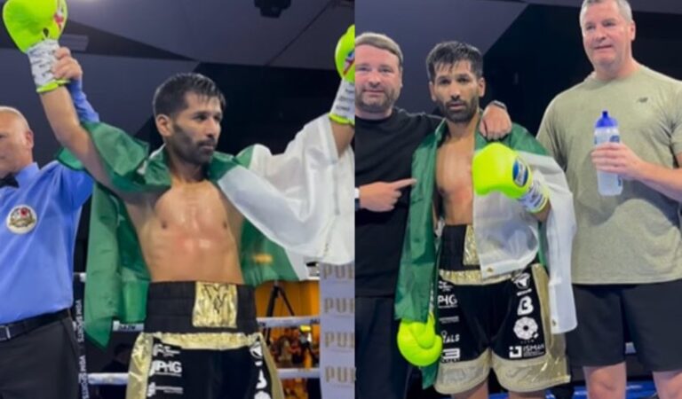 Pakistan’s Muhammad Waseem delivers surprising KO to win WBF Bantamweight combat in Malta