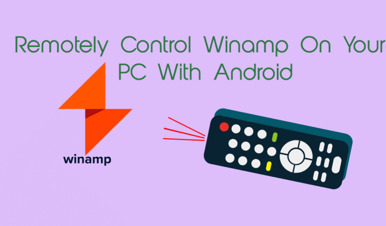 Simply Faraway Keep watch over Winamp on Your PC with Android Good telephone