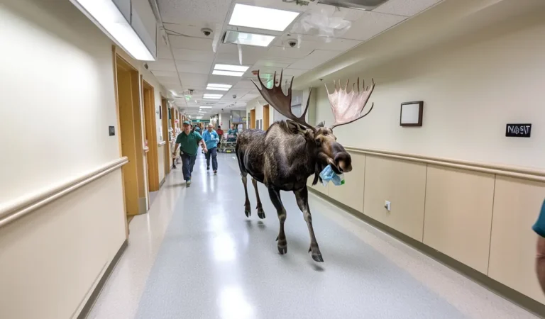 Moose Breaks Into Medical institution—Nurse Dropped at Tears through What She Sees on its Antlers. –